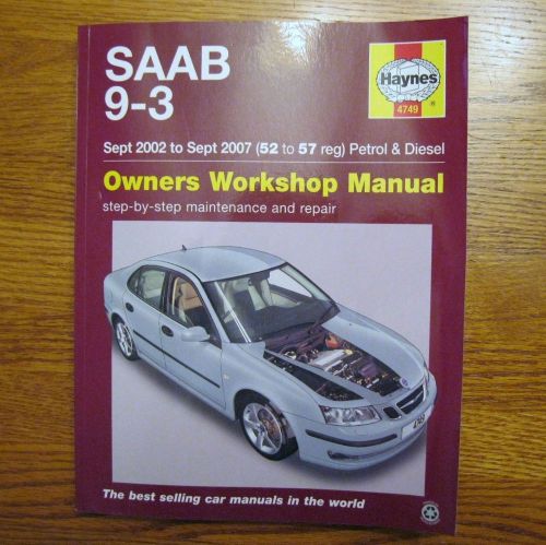 2002 saab 9-3 repair manual