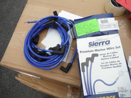 Mercruiser premium marine spark plug wire set sierra 18-8804-1  84-816761q4, q3