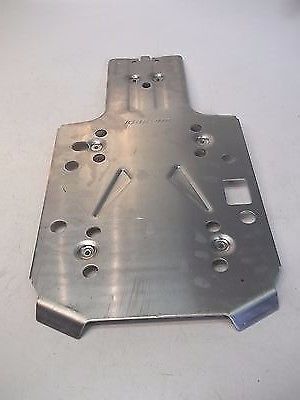 New can-am oem atv central skid plate outlander l max p/n 715002078 dd