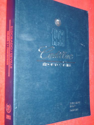 1993 cadillac eldorado / seville powertrain shop manual
