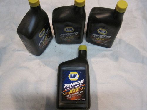 Napa mercon v transmisson fluid atf 4 quarts premium performance new 4 bottles