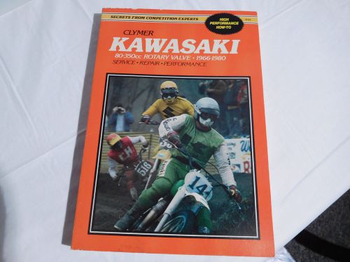 1981 7th edition clymer kawasaki 80-50cc rotary valve 1966-1980 service manual