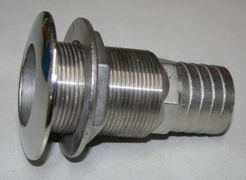 Attwood 1-1/2&#034; stainless steel scupper valve - 66557-1