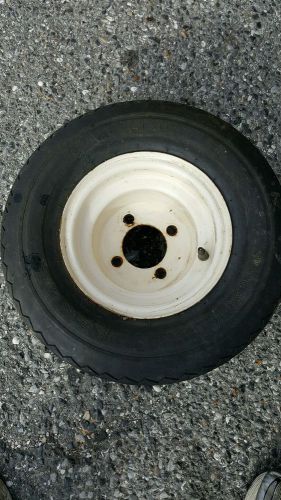 Kendra golf cart tire and rim