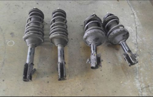 2015-2016 subaru wrx sti front and rear struts &amp; springs assembly oem