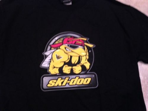 Ski doo brp ski bee men&#039;s m tough guy snowmobile racing ingles t shirt new notag