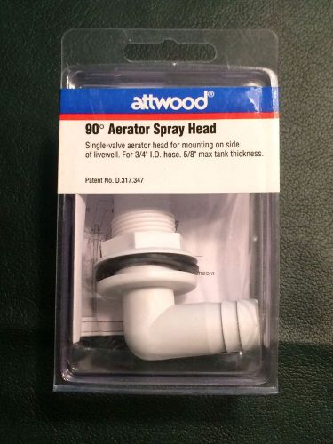 Attwood 90 degree aerator spray head