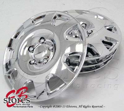 4pcs set of 16 inch chrome wheel skin cover hubcap hub caps (16" inch style#502)