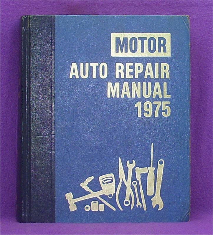 Motor auto repair manual 1969 - 1975  38th edition