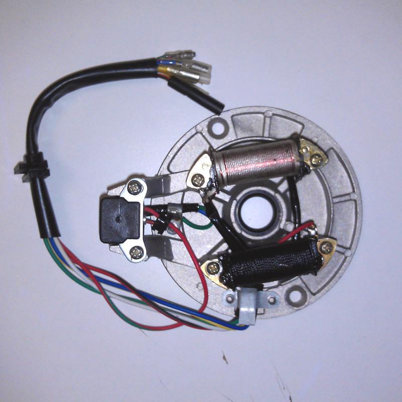 2 coils ignition stator for pit bike, lifan, yx, piranha, 140cc