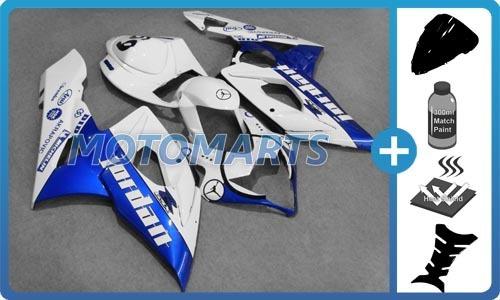 5 in 1 bundle for suzuki gsxr-1000 k5 05 06 body kit fairing & windscreen ay