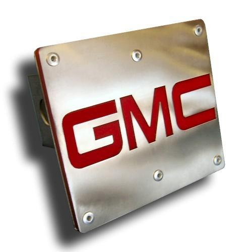 Gm gmc trailer hitch plug-brushed stainless made in usa genuine