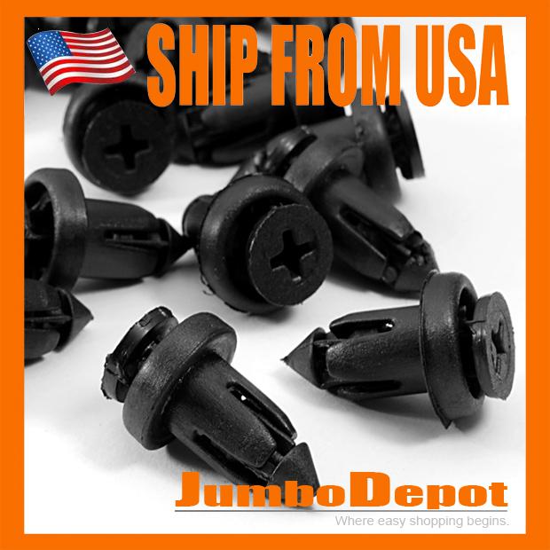 Us 40 pcs push bumper cover clips for 1992-on toyota camry warranty