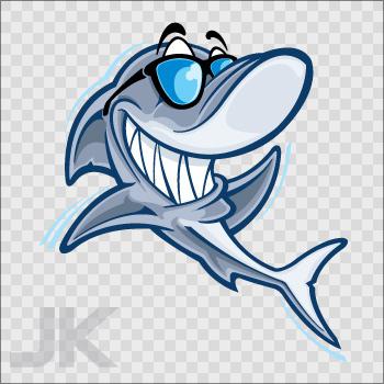 Decals sticker shark sharks attack smile funny ocean pacific atlantic 0500 ka9ka