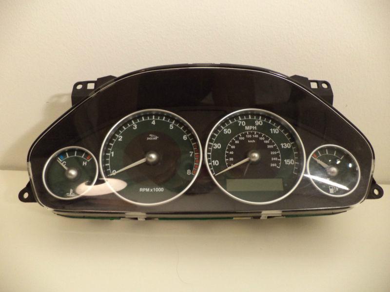 Dash speedometer instrument cluster 02-03 jaguar x type 1x4f-10849-bj 