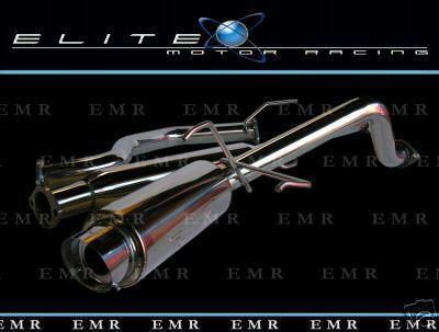 Tenrai series catback exhaust system 02+ rsx type s
