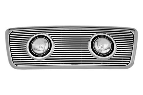 Paramount 42-0387 - ford f-150 restyling 8.0mm packaged chrome billet grille