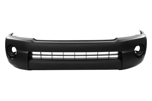 Replace to1000302v - 05-11 toyota tacoma front bumper cover factory oe style