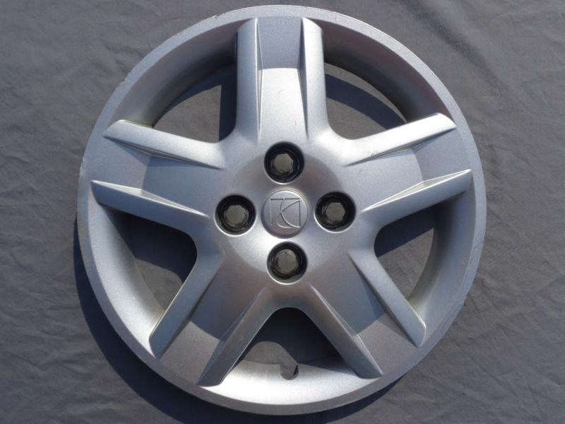 2006 2007 saturn ion hubcap wheel cover 15" oem 9595922 h# 6024 #h13-a957