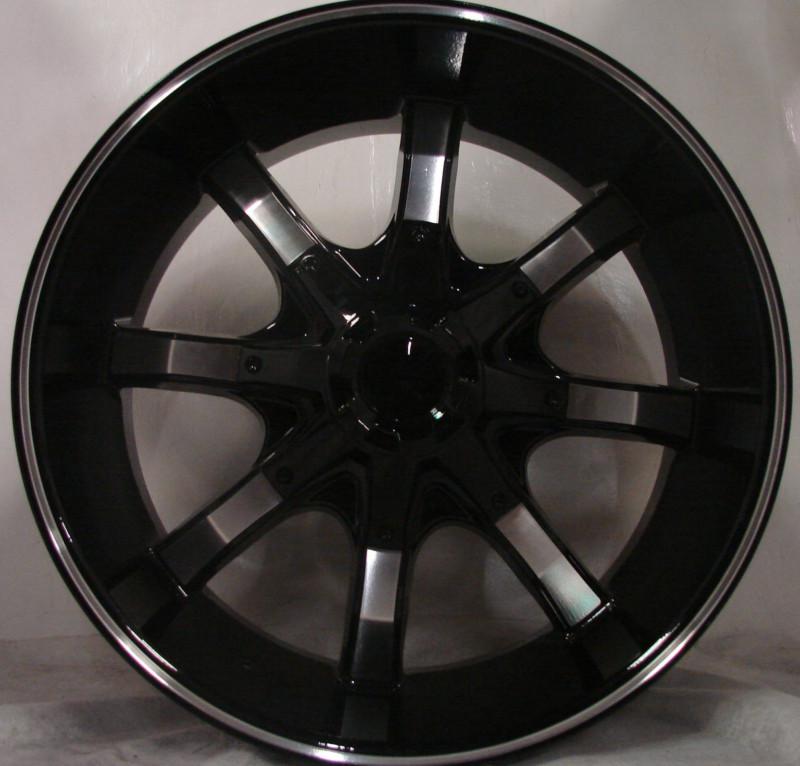 4-20" mkw wheels rims alloys 8 lug silverado sierra 2500 m81