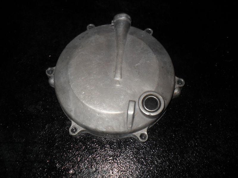 90 91 kawasaki kx 125 kx125 clutch cover engine motor outer clutch cover