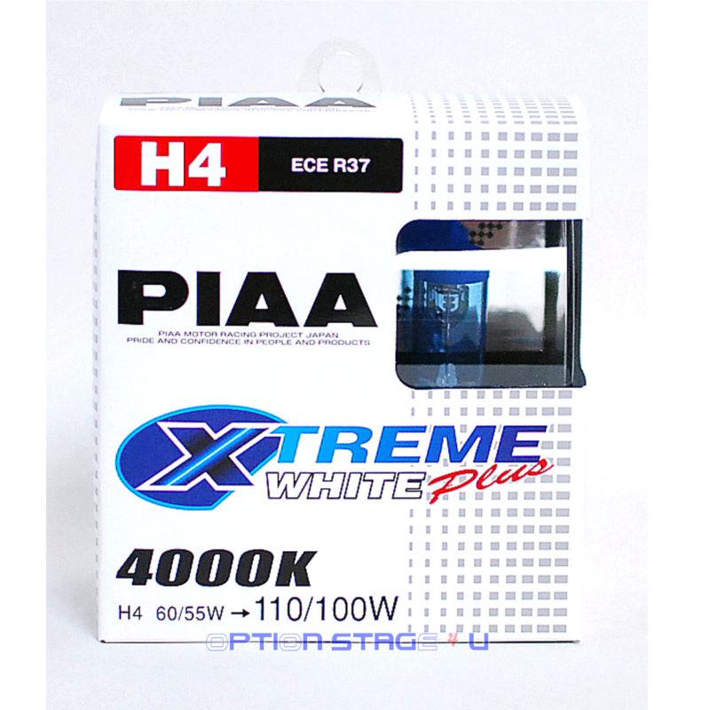 Piaa h4 xtreme white plus 15224 car head lamp / fog light bulb