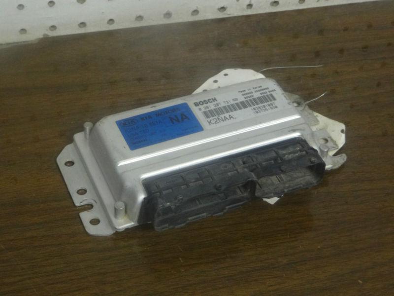 (1525a) 02 03 kia spectra 1.8l mt engine computer module 0 261 207 731