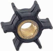 Mallory marine impeller replaces johnson/evinrude 436137 fits 4-8 hp 9-45205