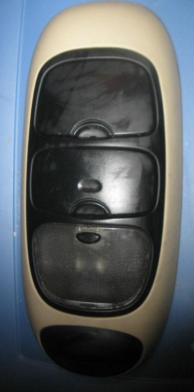Ford windstar over head console dome light 99 - 03 oem roof console trim