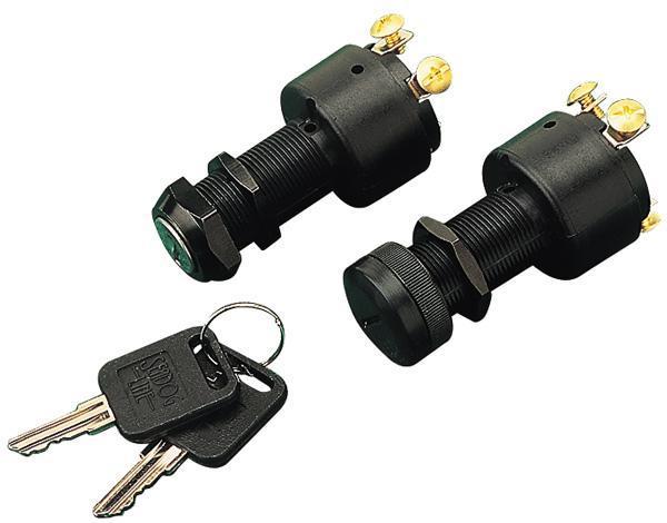 Sea-dog 3-position key switchw/cap 420366-1