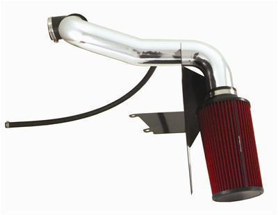 Spectre air intake polished aluminum tube red filter chevy/pickup 2.2l l4 kit