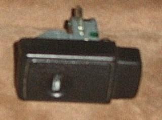 90-93 acura integra glovebox latch dark gray