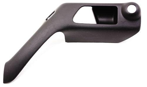 Door grab handle trim driver 99.5-05 vw cabrio mk3.5 - black - genuine oe