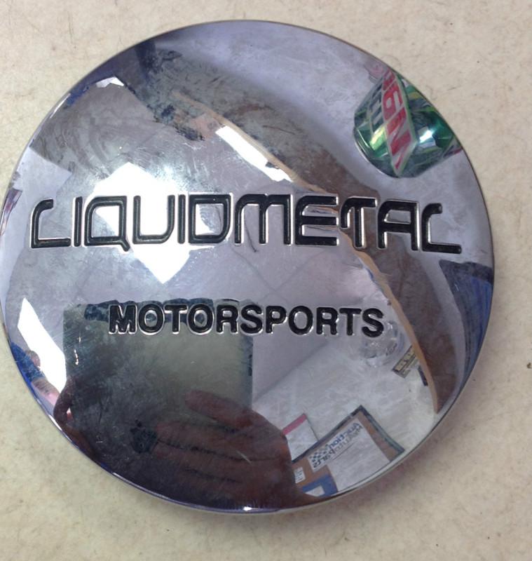 Liquidmetal aftermarket wheel center cap chrome pn bc-759 3" diameter