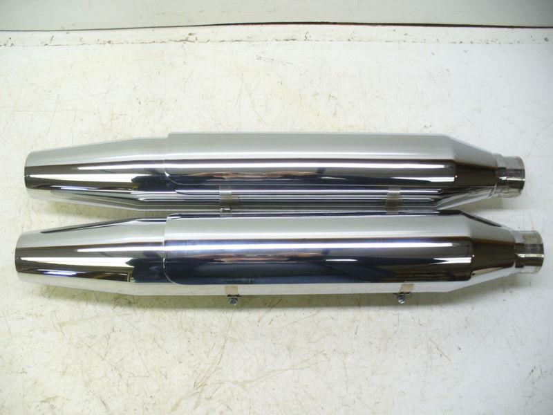 Harley 08 fxd tapered factory mufflers