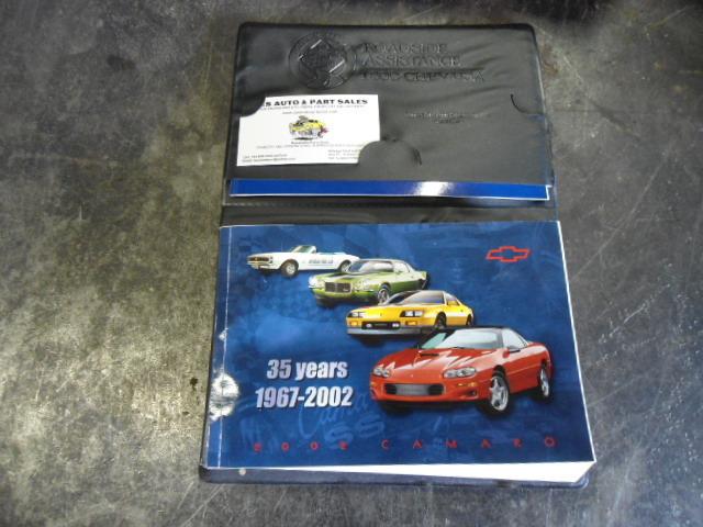 2002 camaro owners manual