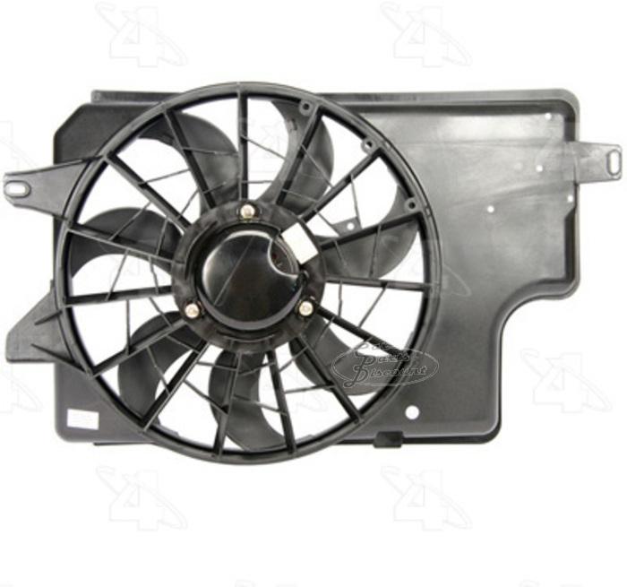 Four seasons engine cooling fan assembly
