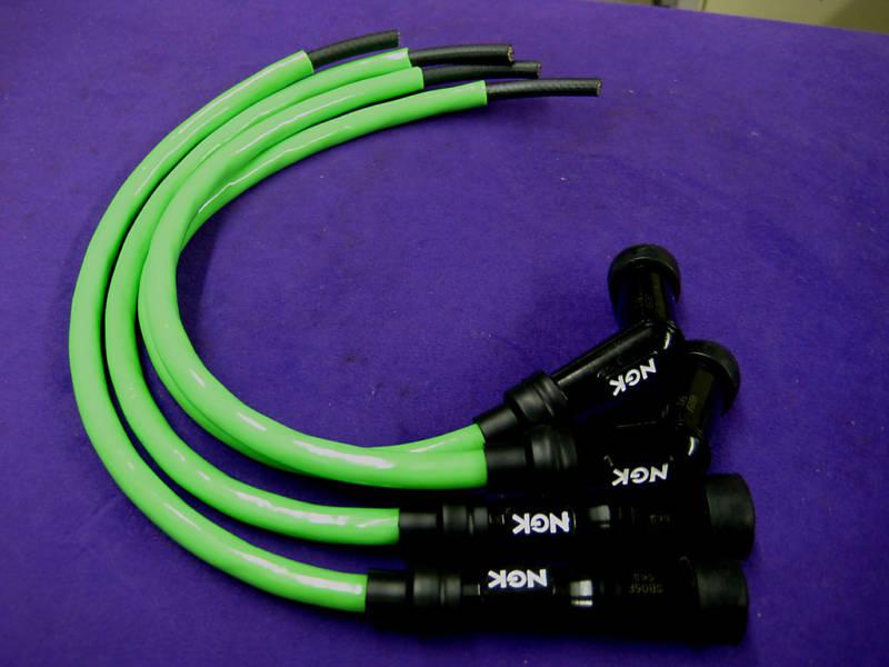 73-84 z1/kz 900/1000 kawasaki 4 green spark plug wires