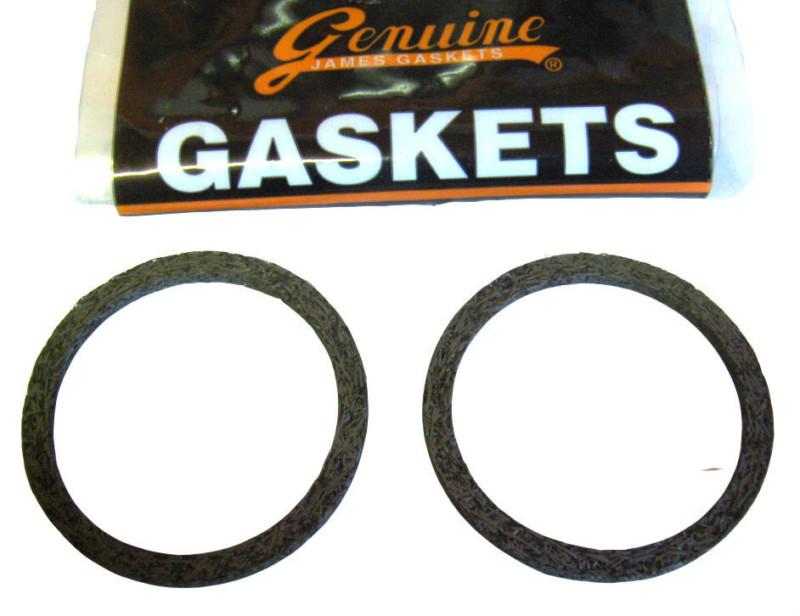  genuine james gasket exhaust port gaskets pair for all harley big twin sportste