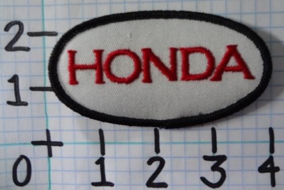 Vintage nos honda motorcycle patch from the 70's 015