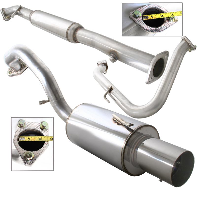 1995 1996 1997 1998 1999 mitsubishi eclipse gs/rs catback exhaust system