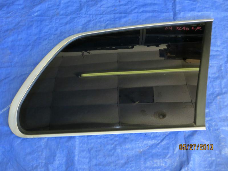 04 volvo xc90 rear right passenger quarter panel window glass oem 30674379