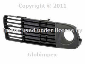 Audi a6 2.8 (98-01) bumper cover grille right front genuine + 1 year warranty