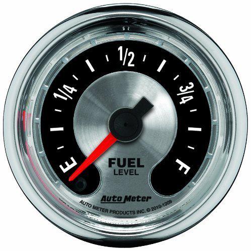 Auto meter 1209 american muscle 2-1/16in fuel level gauge