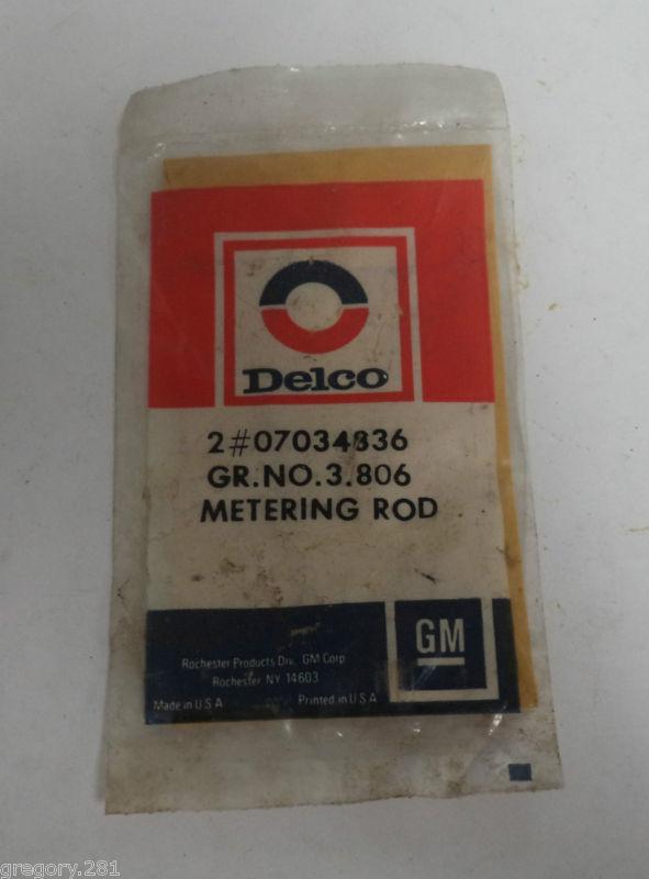 Gm delco metering rod 07034836 gr.no.3.806