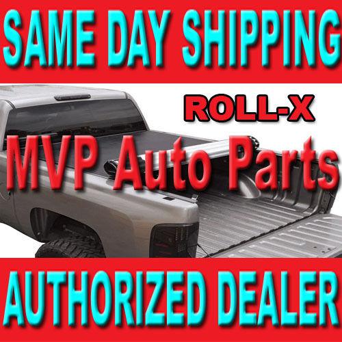 Bak roll-x tonneau bed cover 07-13 toyota tundra crew max without track 5.5' bed