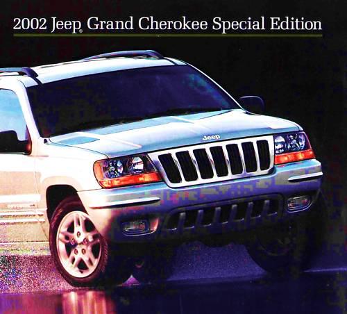 2002 jeep grand cherokee special edition brochure-jeep