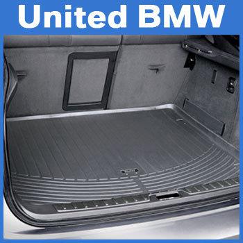 Genuine bmw x6 all weather cargo trunk mat (2008-2014) - black