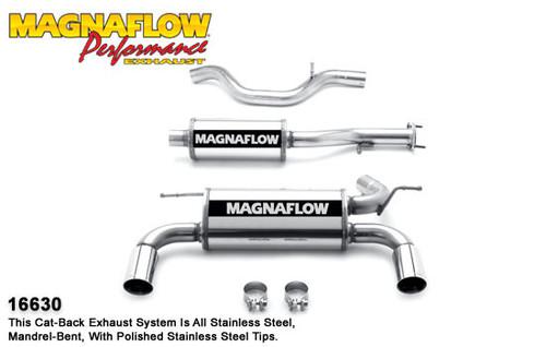 Magnaflow 16630 hummer truck h3 stainless cat-back system performance exhaust