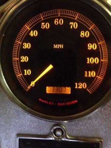 Harley davidson speedometer head and console 2002 softail